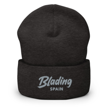 Blading Spain - Grey Cuffed Beanie 画像