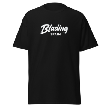 Blading Spain - Black Unisex classic tee 画像