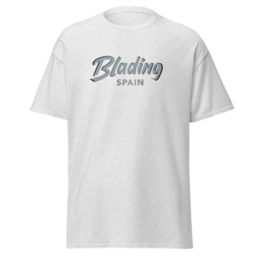 Blading Spain - Ash Grey/Grey Unisex classic tee 画像