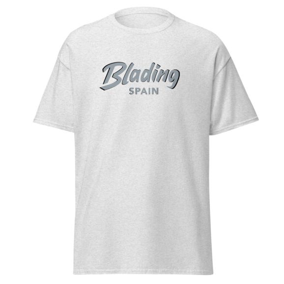 Blading Spain - Ash Grey/Grey Unisex classic tee 画像