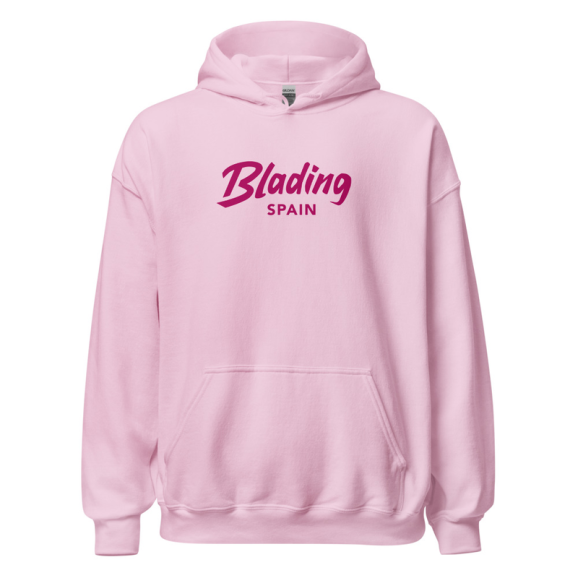 Blading Spain - Light Pink Unisex Hoodie 画像