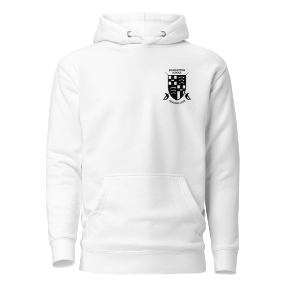 Kensington - On Guard White Unisex Hoodie 画像