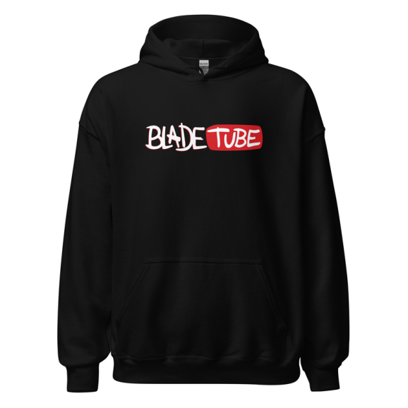 BladeTube - Unisex Black Hoodie 画像