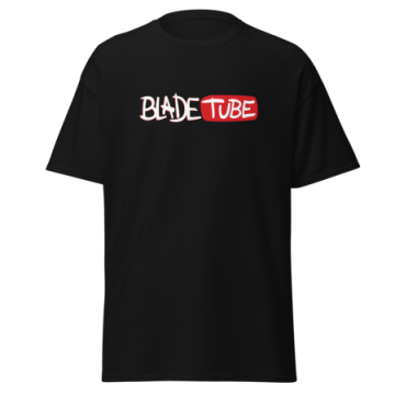 BladeTube - Men's classic Black T-shirt 画像