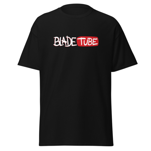 BladeTube - Men's classic Black T-shirt 画像