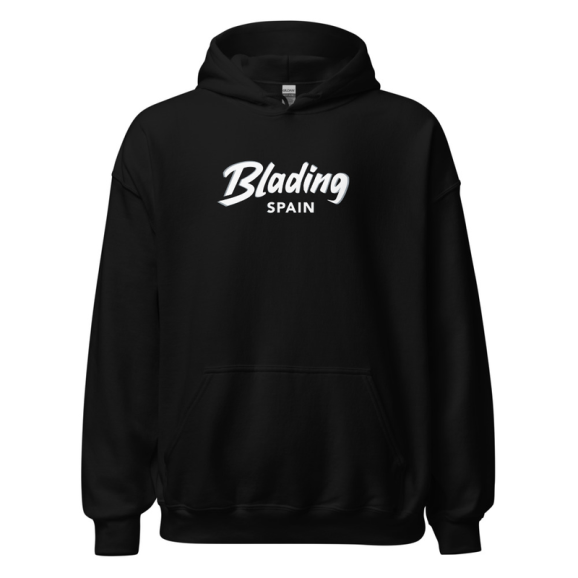 Blading Spain - Black Unisex Hoodie 画像