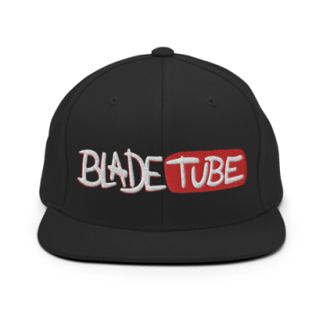 BladeTube - Black Snapback Hat 画像