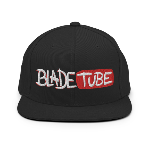 BladeTube - Black Snapback Hat 画像