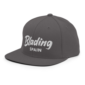 Blading Spain - Grey/White Snapback Hat 画像