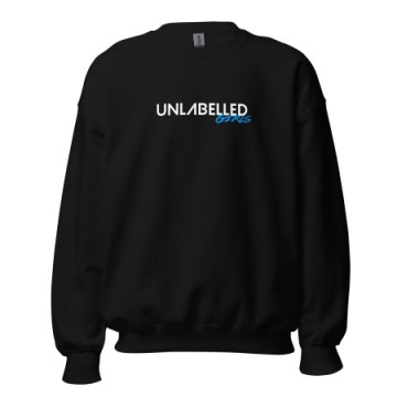Unlabelled Girls - Black Unisex Sweatshirt 画像