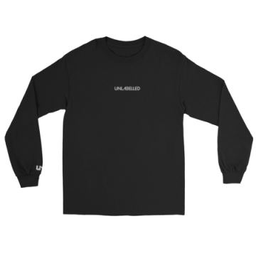 Unlabelled - Black Men’s Long Sleeve Shirt 画像