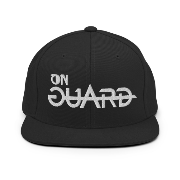 On Guard - Black Snapback Hat 画像