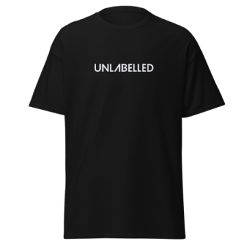 Unlabelled - Black Men's classic tee 画像